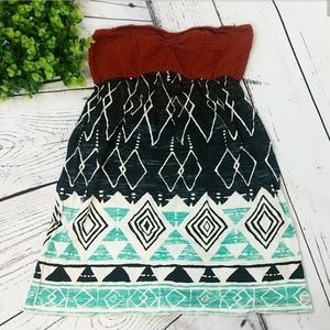 5/$25 Billabong Strapless Top